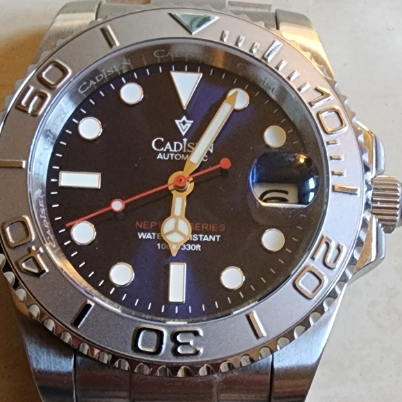 Cadisen C8210 Mens Automatic Watch (Rolex Yachtmaster Homage) - Picture 5 of 8